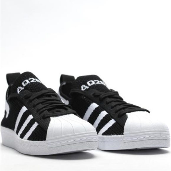 ADIDAS ORIGINALS SUPERSTAR 80S PRIMEKNIT W "CORE BLACK" - Picture 9 of 9